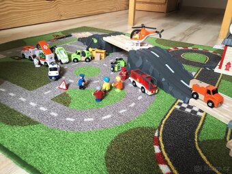 dřevěný vlak, dráha, Playtive, mašinka Tomáš - 2