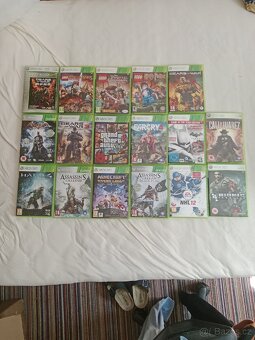 Xbox 360 + 17 her – plně funkční stav - 2