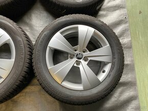 17 alu org. Škoda, 5x112 mm, Top stav, 4ks - 2
