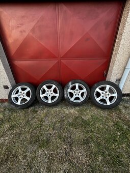 Sada 4 ALU kol 195/60 R16 rozteč 5x112 - 2