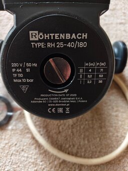 Oběhové čerpadlo nové 180 mm nové - 2