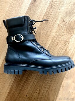 Kozene kotnikove boty Tommy Hilfiger - 2