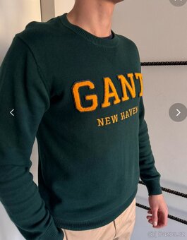 Svetr GANT zelený (vel. M) - 2