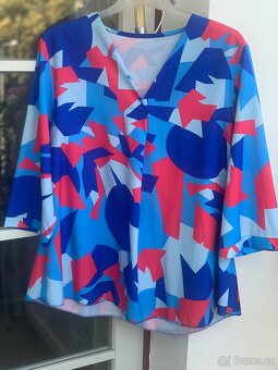 Halenka, blůza s 3/4 rukávy, vel. XL - 2