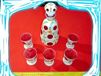 Sklo - korbely, popelníky, karafy, flakony, vázy, grogovky - 2