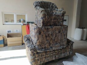 Dva gauče + křeslo - ZA ODVOZ - 2