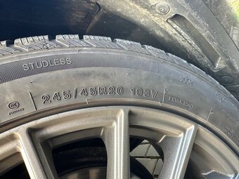 BMW zimní sada 4ks alu + pneu 20’” vhodné na modely X3 - 2