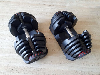 nastavitelné činky 2x40kg NOVÉ - - 2