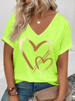 Tričko se srdcem vel. 48/50 - 2