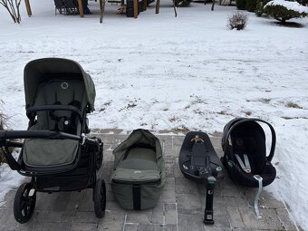 Bugaboo Fox 3 forest green + autosedačka cybex - 2