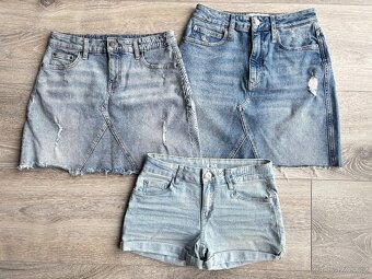 Set 3v1 - riflová sukně Calvin Klein - 2