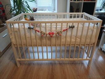 Dětská postýlka + doplňky. Nové,nepoužité. - 2