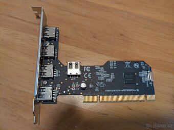 LANBERG 5 Ports PCI to USB 2.0 Expasion Card - 2