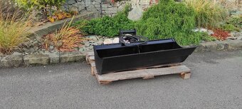 hydraulická svahovka šíře 120cm, uchycení Lehnhoff MS03 - 2