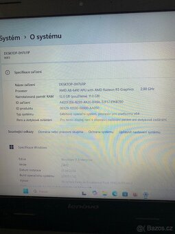 Lenovo G50-45 | 12GB RAM | SSD 256GB + 500GB HDD | 4 jádra | - 2