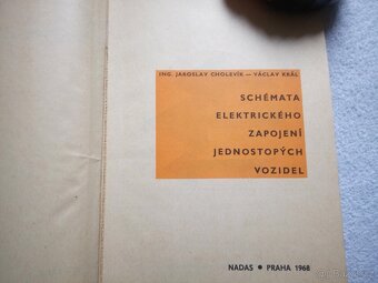 Schémata el. zapojení jednostopých vozidel 1968 - 2