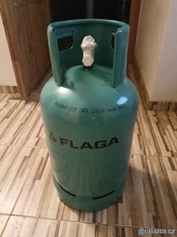 PB láhev/ bomba 10 kg ČISTÝ PROPAN ZAPLOMBOVANÁ - 2