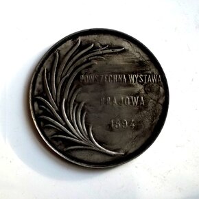 medaile 1894 Powsechna wystava Krajowa Lwow 65mm - 2