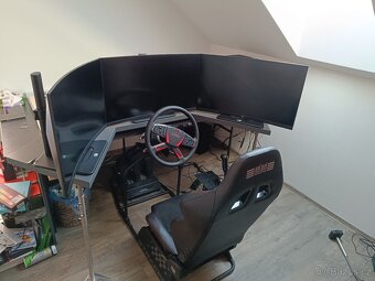 Moza R5 Truck Bundle + Spojkový pedál + Brake Kit – TOP STAV - 2