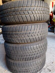 6x15 5x112 et43 57,1+zimní pneu 195/65/15 Barum - 2