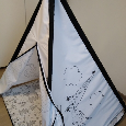 Stan teepee pro děti Vigvam design les - 2