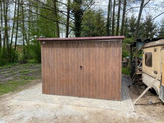 Plechová garáž 3x6m - 2