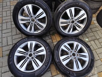 ALU 5x114.3 r18 HYUNDAI + LETNÍ PNEU - ZÁNOVNÍ DISKY - 2