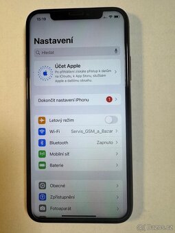 Apple iPhone Xs 64gb kondice baterie 100% s kabelem Cena 37 - 2