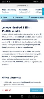 Notebook Lenovo - 2