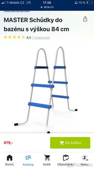 Schudky k bazénu - do 84cm, 130 Cm , - 2