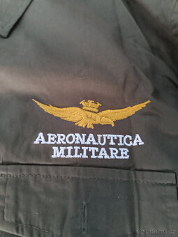 Khaki košile, s nášivkami, - 2