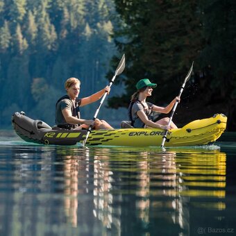 Pronájem nafukovací kánoe Intex Explorer K2 - 2