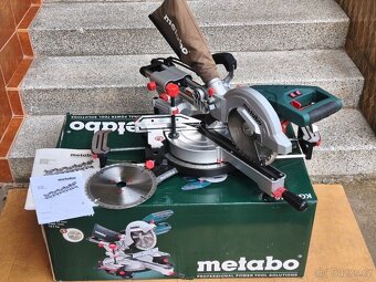 Prodám pokosovou pilu s posuvem Metabo KGS 216 M + kotouč - 2