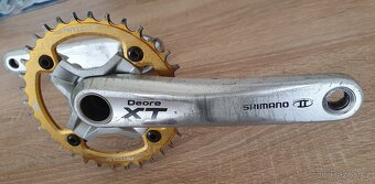 Kliky Shimano XT FC-M770 + středové složení - 2