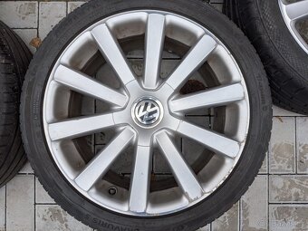 5x ALU kola VW 5x112 R18 + letní pneu 235/40 R18 - 2