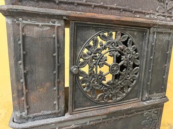 Norská litinová starožitná kamna Č.: 59 - 2