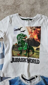 4x tričko 110-116 - 2