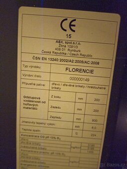 prodám krbová kamna - 2