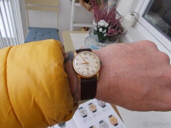 pekne funkcni zlacene hodinky prim Mřížky rok 1965 - 2