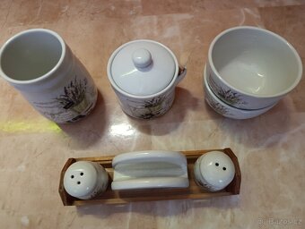 Nádobí - motiv levandule - 2