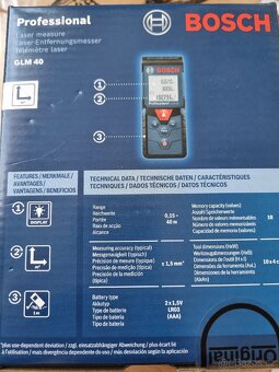 Laser Bosch nový - 2