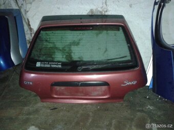 Dveře kufru Citroen Saxo 1999 - 2003 - 2