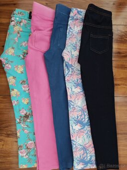 Dívčí oblečení vel. 122/128, 58 ks - 2