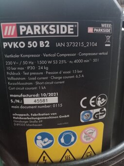 Parkside kompresor - 2
