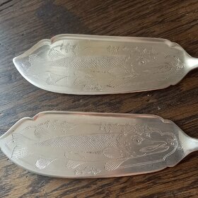 Starozitne stribrne nože na ryby berndorf - 2