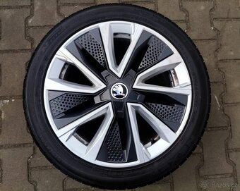 Alu kola originál Škoda Fabia IV 5x100 R17 - 2