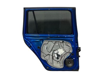 Levé zadní dveře modrá LF5W Škoda Octavia 2 RS kombi 2006 - 2