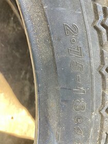 Pneu na veterány Dunlop 2.75-18 a 3.00-10 - 2