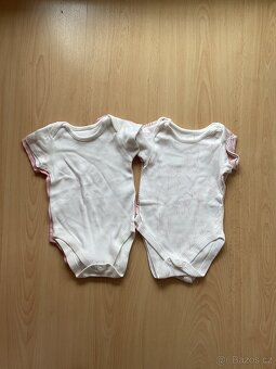 4x Body s kr.rukávem zn. M&S, velikost 72, 6-9m - 2