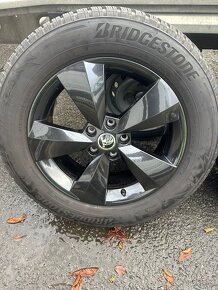 Original al kola skoda kodiaq R17 zimní - 2